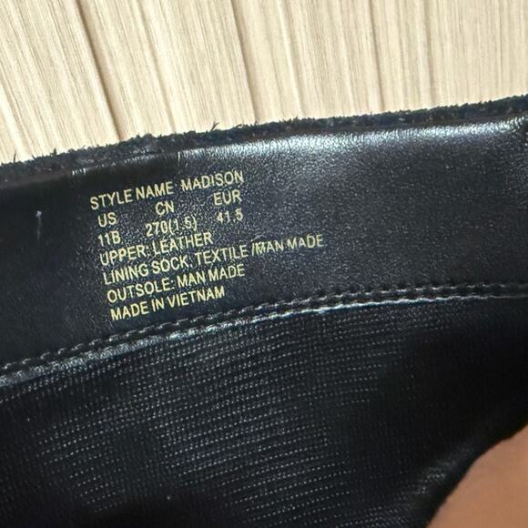 Kate Spade New York Madison Suede Leather Ankle Boots Size 11M Women's Shoes - Picture 6 of 11